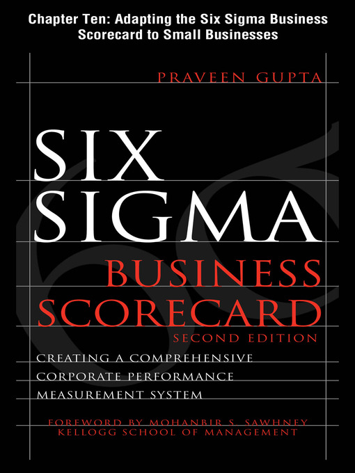 Title details for Adapting the Six Sigma Business Scorecard by Praveen Gupta - Available